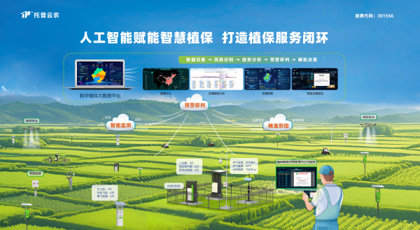 托普云農(nóng)打造數(shù)智植保全鏈路閉環(huán)，深化“AI+植保”融合應(yīng)用